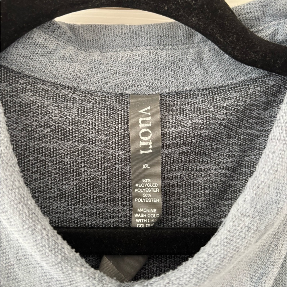 Vuori Men's Gray Polo Shirt size XL - Picture 3 of 3